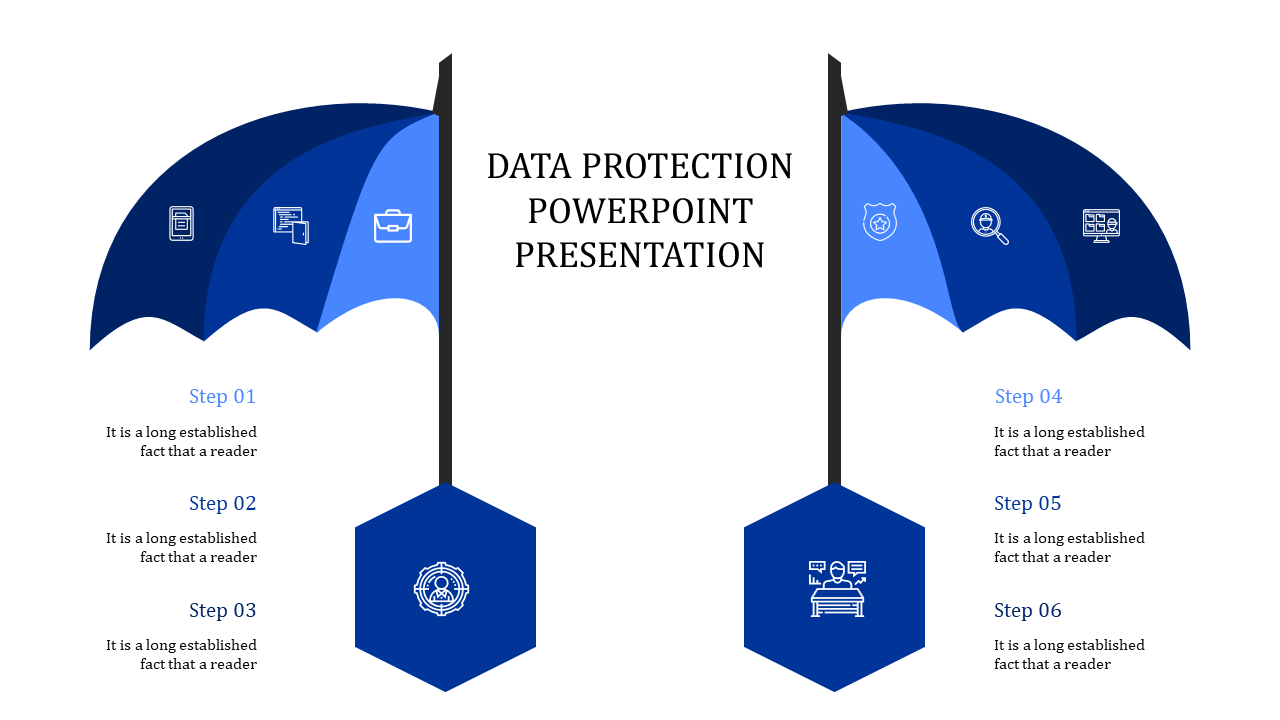 data protection powerpoint presentation templates-data protection powerpoint presentation-blue